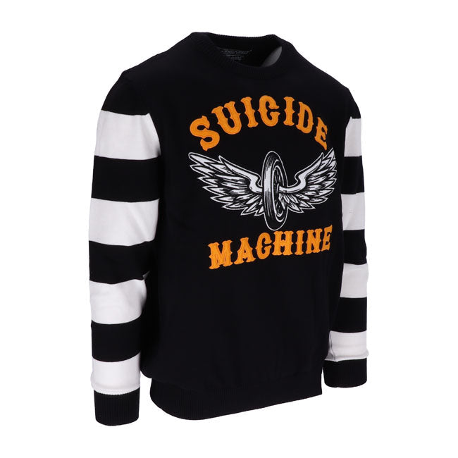 13 And A Half Magazine Sweatshirt 13 1/2 Outlaw Suicide Machine Sweater Customhoj