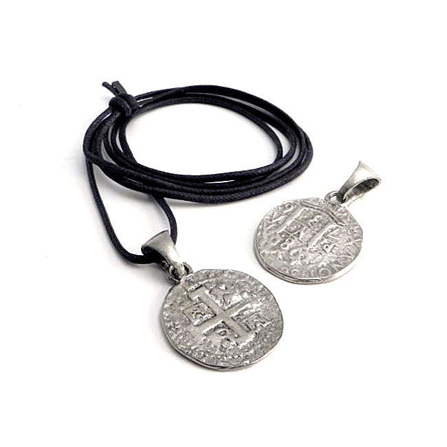 AMIGAZ Choker AmiGaz Svart leather choker w/celtic coin Customhoj