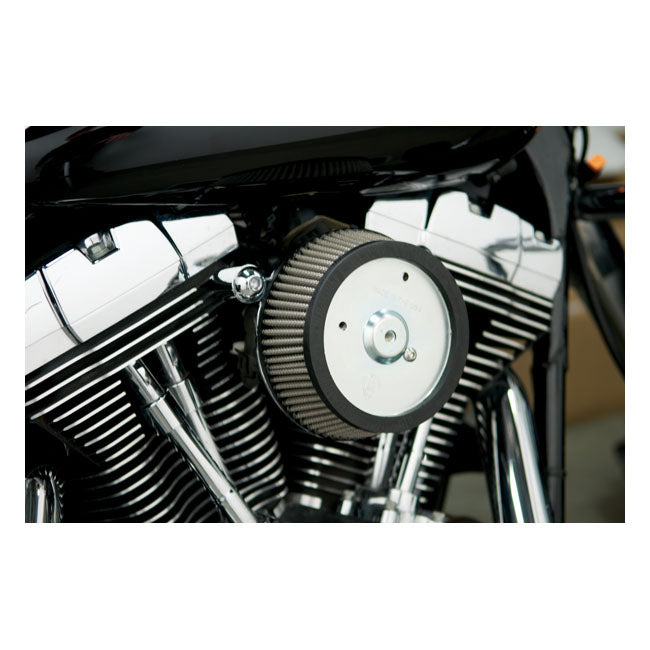 Arlen Ness Air Cleaner Harley 01-15 Softail; 99-17 Dyna (excl. FXDLS); 02-07 Touring / Chrome Arlen Ness Stage 1 Big Sucker Air Cleaner OEM for Harley Customhoj