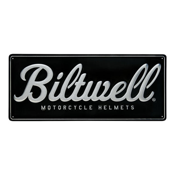 BILTWELL Affisch/Skylt/Banner Biltwell Script Skylt Customhoj