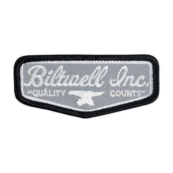 BILTWELL Patch Biltwell Shield 3" Grå/Svart/Vit Customhoj