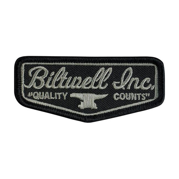 BILTWELL Patch Biltwell Shield 3" Svart/Grå Customhoj
