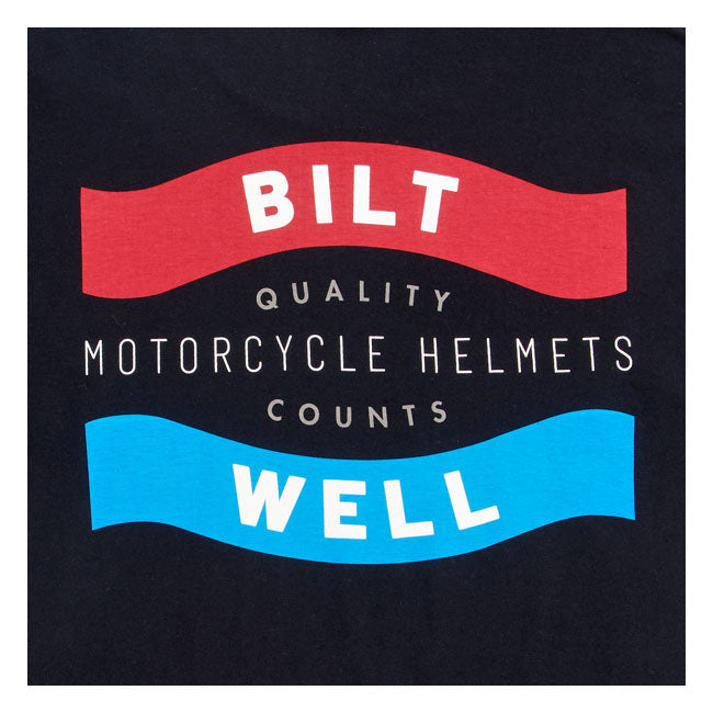 BILTWELL T-shirt Biltwell Badge T-shirt Svart Customhoj