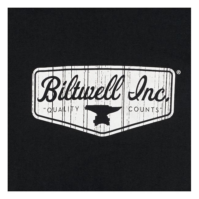 BILTWELL T-shirt Biltwell Shield T-Shirt Svart Customhoj