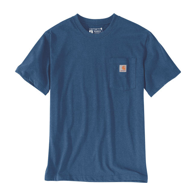 Carhartt T-shirt Blue / M Carhartt Workwear Pocket T-shirt Customhoj
