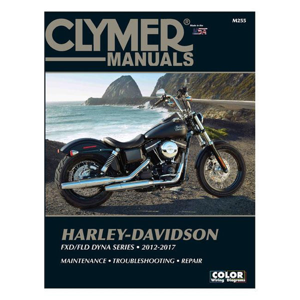 CLYMER Servicemanual 12-17 Dyna models (NU) Clymer Service Manual 12-17 Dyna Customhoj