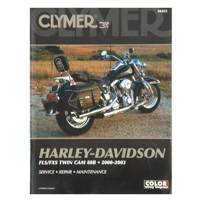 CLYMER Servicemanual Clymer Service Manual 00-06 Softail Customhoj