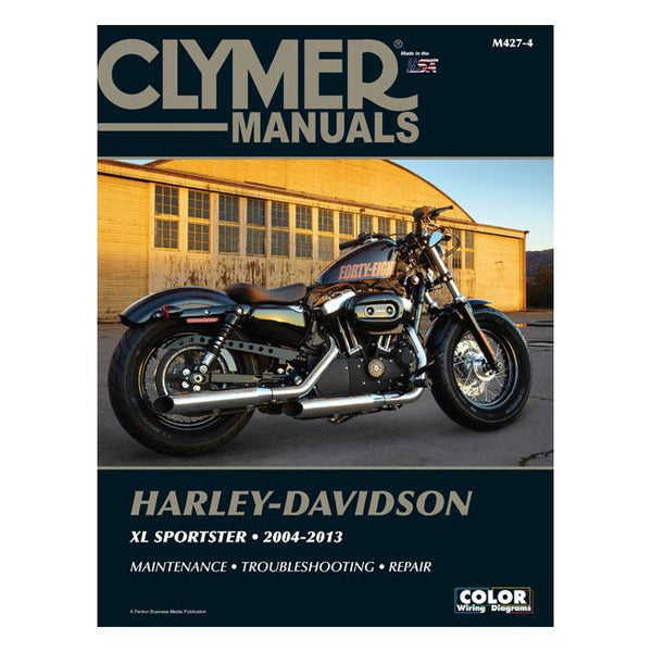 CLYMER Servicemanual Clymer Service Manual 04-13 XL Sportster Customhoj