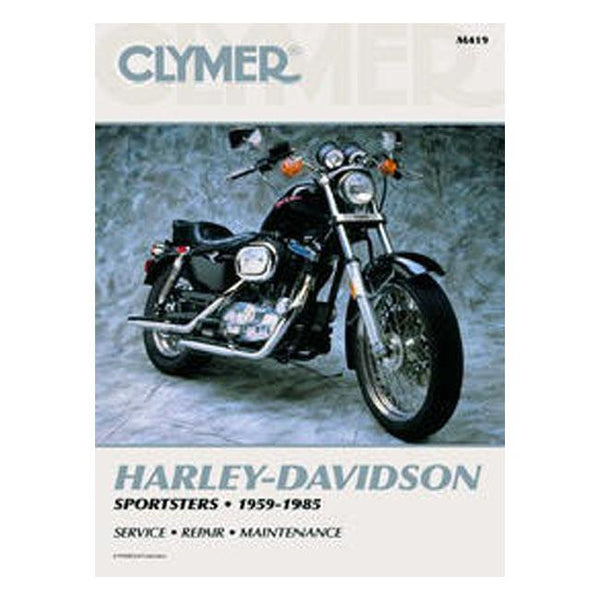 CLYMER Servicemanual Clymer Service Manual 59-85 XL Sportster Customhoj