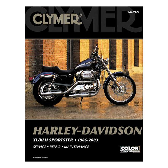 CLYMER Servicemanual Clymer Service Manual 86-03 XL Sportster Customhoj
