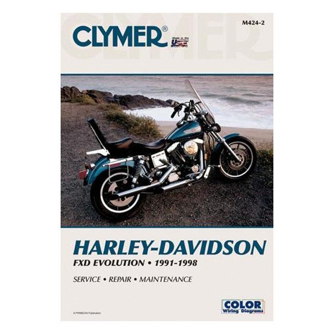 CLYMER Servicemanual Clymer Service Manual 91-98 Dyna Customhoj