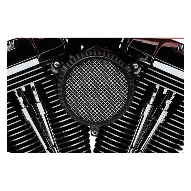 Cobra Air Cleaner Harley 04-22 Sportster XL (excl. XR1200) / Black Cobra Naked Air Cleaner Plain for Harley Customhoj