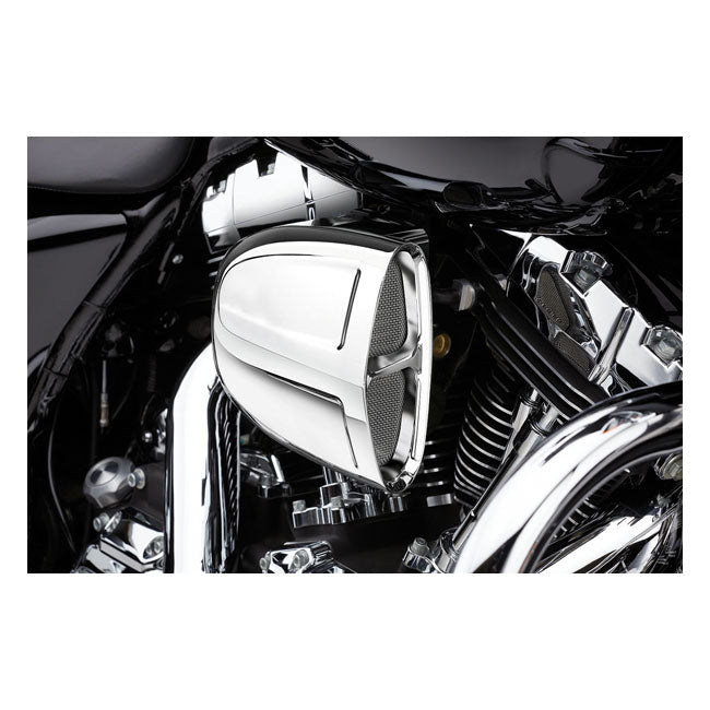 Cobra Air Cleaner Harley 04-22 Sportster XL (excl. XR1200) / Chrome Cobra Powrflo Air Cleaner for Harley Customhoj