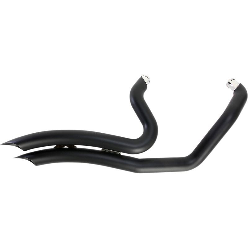 Cobra HD Sportster Exhaust System Cobra Speedster Short Swept Exhaust Black / Chrome XL 14-22 Customhoj