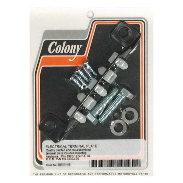 COLONY Batterilådor & Övriga tillbehör Colony Electrical Terminal Plate BT 70-74 Customhoj