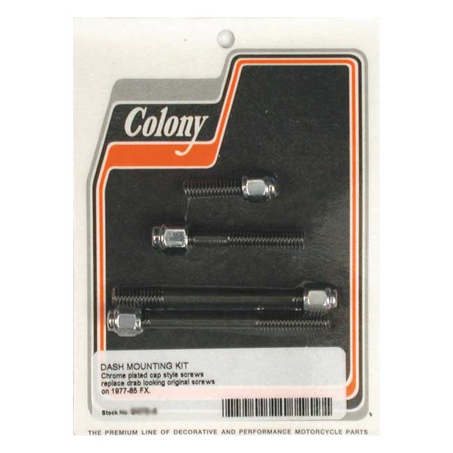 COLONY Instrumentkåpa Cap style / 77-85 FX(NU) Colony Monteringskit Instrumentkåpa FX/R/S Customhoj