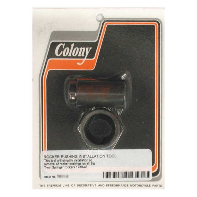 COLONY Springer reservdelar Colony Rocker Stud Bushing Tool. SV, OHV BT 30-48; 45" SV 30-52 Customhoj