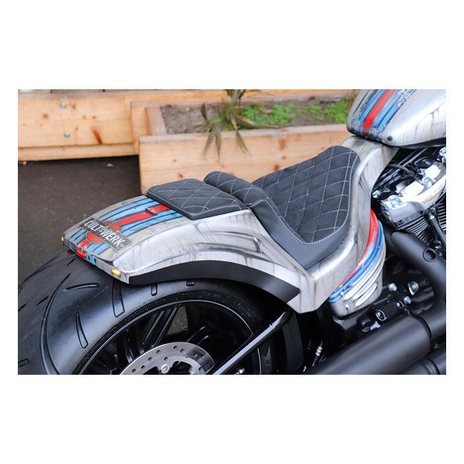 CULTWERK HD Softtail bakskärm Cult-Werk Softail wide fender kit 2-up FXBR 18-20; FXBRS 18-21 Customhoj