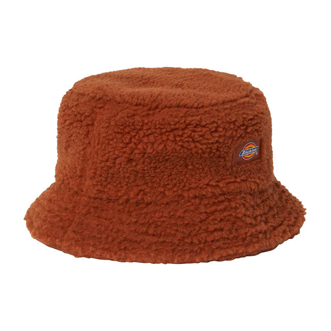 Dickies Hat Gingerbread / S/M Dickies Red Chute Bucket Customhoj