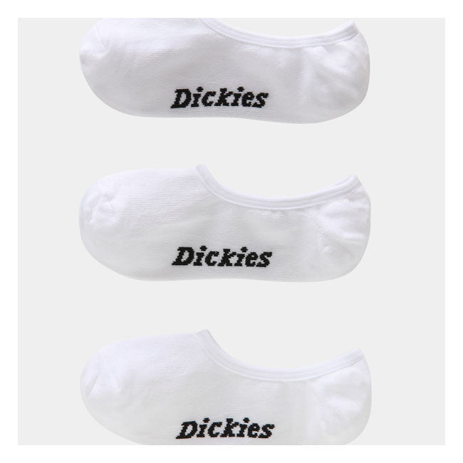 DICKIES Strumpor Dickies Invisible socks White Customhoj