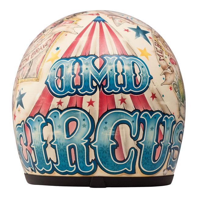 DMD Öppen hjälm DMD Vintage Hjälm Circus Customhoj