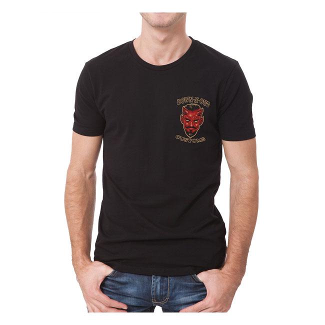 Down-n-Out T-shirt Down-N-Out Respect Is Earned T-Shirt Svart Customhoj