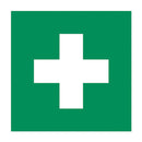 GRAMM Första hjälpen GM Sjukvårdsmaterial klistermärke Customhoj