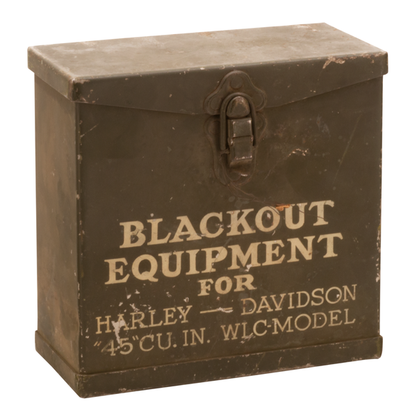 Harley Davidson Andra väskor Genuine Blackout Equipment Box Till Wlc Customhoj