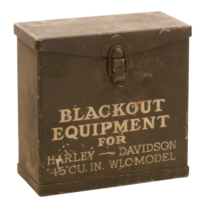 Harley Davidson Andra väskor Genuine Blackout Equipment Box Till Wlc Customhoj