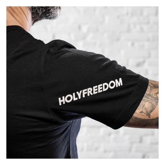 HOLY FREEDOM T-shirt Holy Freedom Official T-Shirt Svart Customhoj