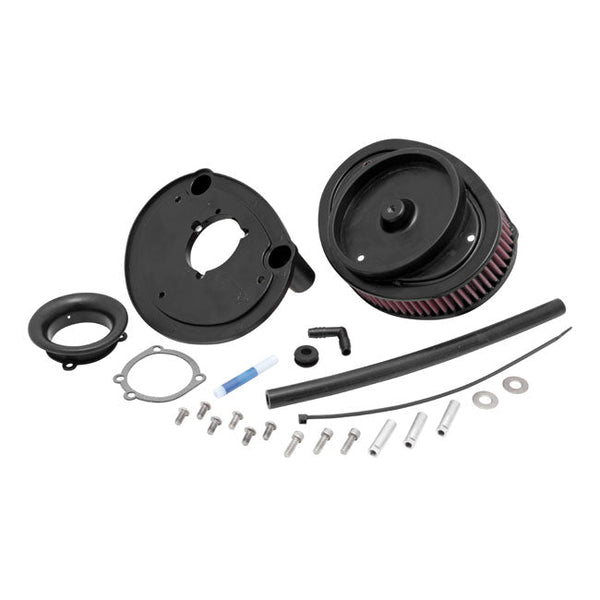 K&N Air Cleaner Harley 01-15 Softail; 02-07 FLT/Touring; 04-07 Dyna with Delphi inj. & stock OEM oval air cleaner cover K&N RK-Series Twin Cam X-wide Air Cleaner for Harley Customhoj