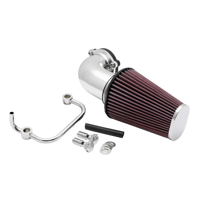 K&N Air Cleaner Harley 07-22 Sportster XL (excl. XR1200) / Polished K&N AirCharger Performance Air Cleaner for Harley Customhoj