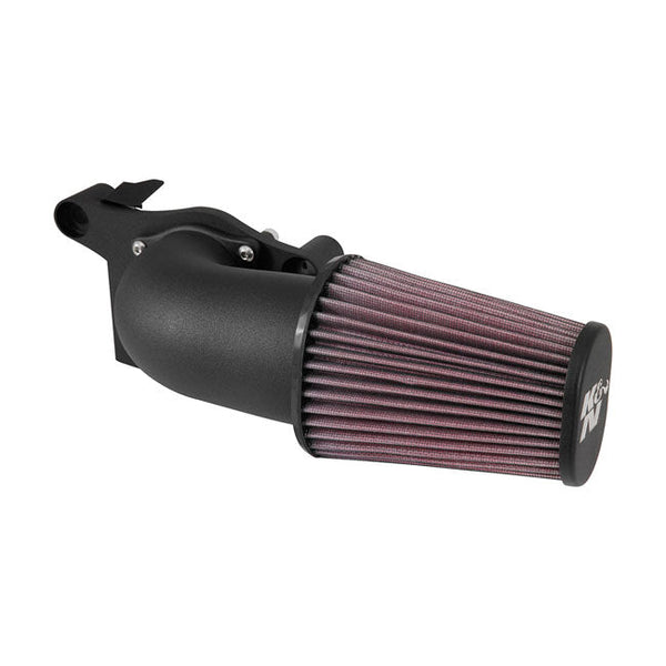 K&N Air Cleaner Harley 18-22 Softail; 17-22 Touring; 17-22 Trikes with 107" & 114" engines (excl. models with lower fairing speakers) / Black K&N AirCharger Performance Air Cleaner for Harley Customhoj