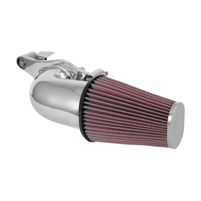 K&N Air Cleaner Harley 18-22 Softail; 17-22 Touring; 17-22 Trikes with 107" & 114" engines (excl. models with lower fairing speakers) / Polished K&N AirCharger Performance Air Cleaner for Harley Customhoj