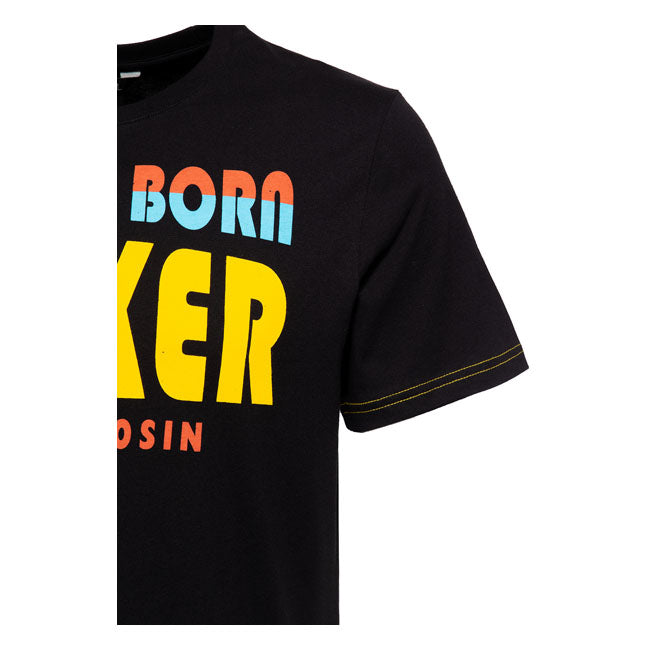 King Kerosin T-shirt King Kerosin Badass T-shirt Black Customhoj