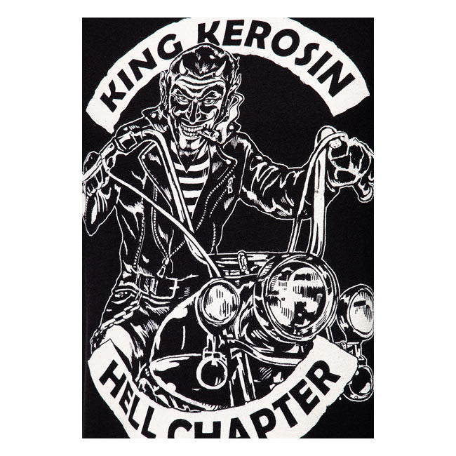 King Kerosin T-shirt King Kerosin Classic FPT T-shirt Black Customhoj