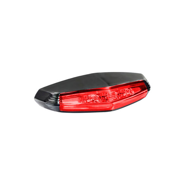 Koso Bakljus LED Röd KOSO GT-01 Mini LED Bakljus Röd / Smoke Customhoj