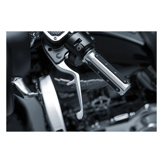 KURYAKYN Broms- & Kopplingsgrepp kit Krom / 17-20 Touring; 19-20 Trikes (NU) Kuryakyn Trigger Levers Set HD Customhoj