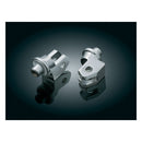 Kuryakyn Kuryakyn Adapters Bolt (excl. C-Spec) 14-18 / Front / Chrome Kuryakyn Splined Footpeg Adapters for Yamaha Customhoj