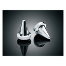 KURYAKYN Tillbehör Handtag Kuryakyn Stiletto Styrändspluggar Svart / Krom Customhoj