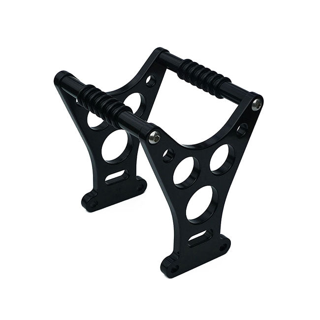 KUSTOM TECH Fork braces Black anodized aluminum K-Tech Dragster Style Fork Brace. Svart / Alu. FX Softail 84-15; FXDWG 93-05 Customhoj