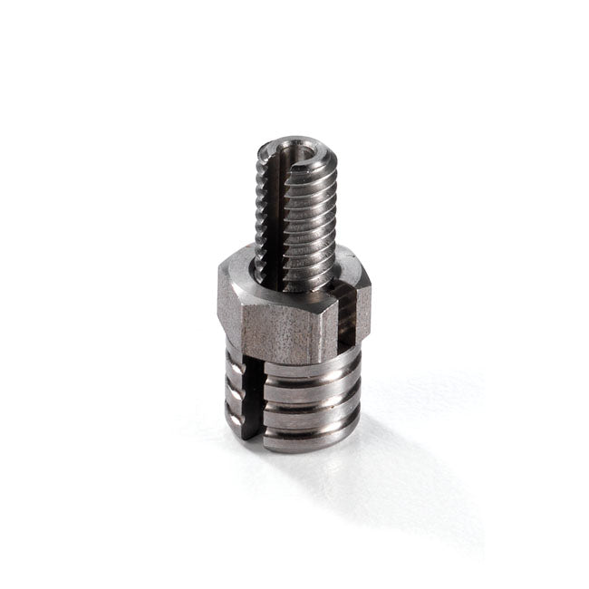 KUSTOM TECH Tillbehör Gashandtag Cable adjuster / Rostfritt K-Tech Reservdelar Throttle Clamp Customhoj