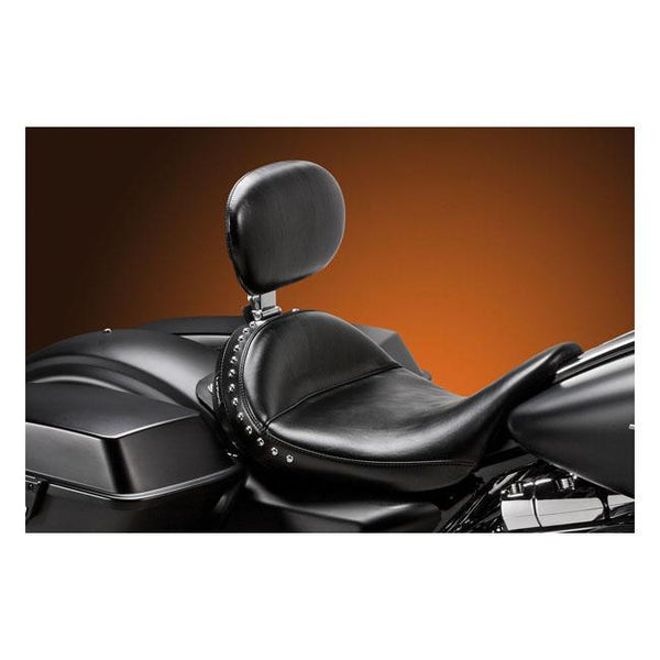 Le Pera HD Touring/Trike sadlar Le Pera Monterey Solo Sadel. Rider Backrest Touring 08-21 Customhoj