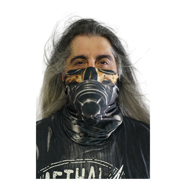 Lethal Threat Face Mask Lethal Threat Biomechanical Tube Mask Black Customhoj