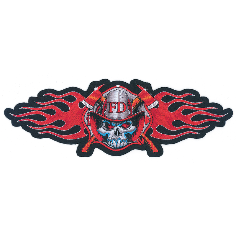 Lethal Threat Patch Lethal Threat Patch Fireman Skull Customhoj