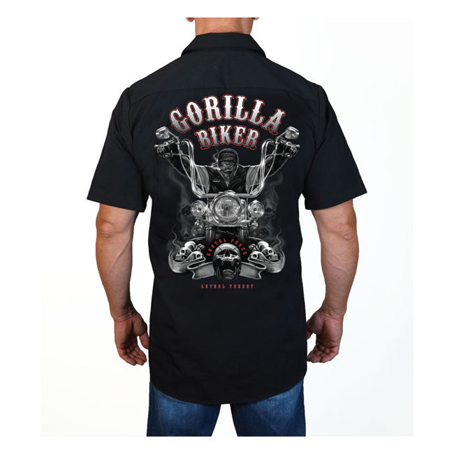 Lethal Threat Shirt M Lethal Threat GB Ape Hangers Work Shirt Customhoj