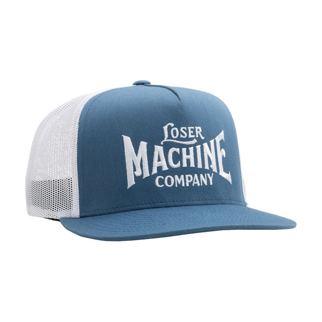 Loser Machine Cap Blue/White Loser Machine Gage Trucker Cap Customhoj