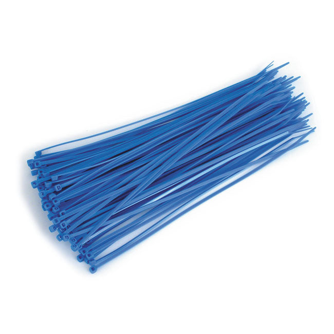 MCS Cable/Line Fastener Blue / 11.5" (29cm) / 100 MCS Cable Straps Customhoj