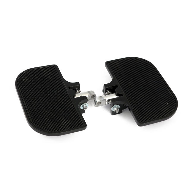 MCS Floorboard Accessories Traditional H-D male mount / Black Mini-D Floorboards Black Inlay Customhoj
