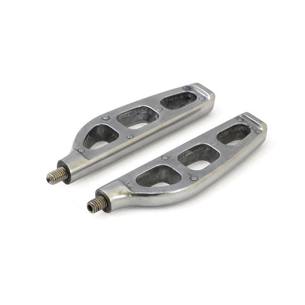 MCS Floorboards Harley All H-D with traditional male mount / Non-folding 3 Hole Billet Footpegs for Harley Customhoj